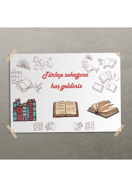 Türkçe Sokağı Posteri- PO343 modelleri