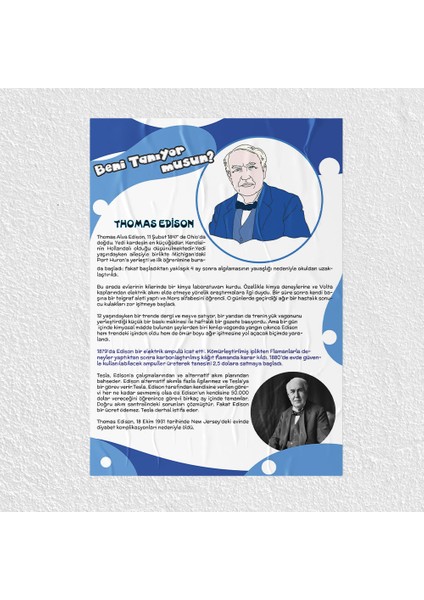Thomas Edison Posteri- PO321