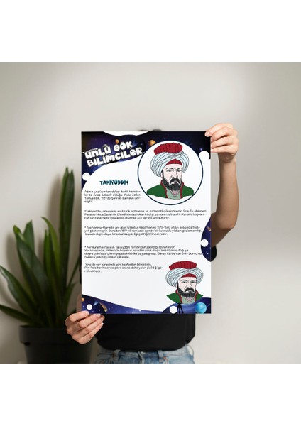 Takiyüddin Posteri - PO518 fiyatları