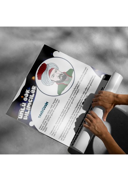 Takiyüddin Posteri - PO518 modelleri