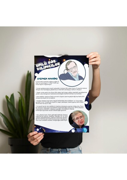 Stephen Hawking Posteri - PO522 fiyatları