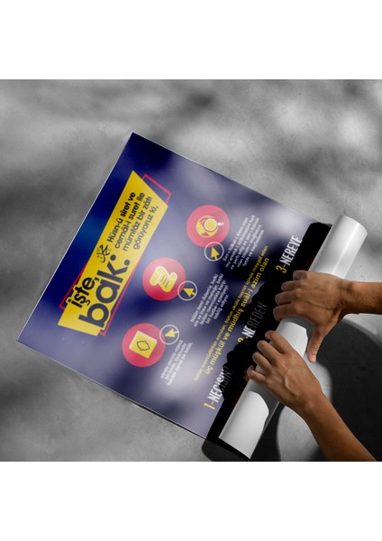 Işte Bak Posteri - PO135 modelleri