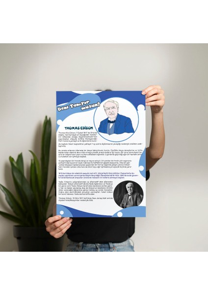 Thomas Edison Posteri- PO321 fiyatları