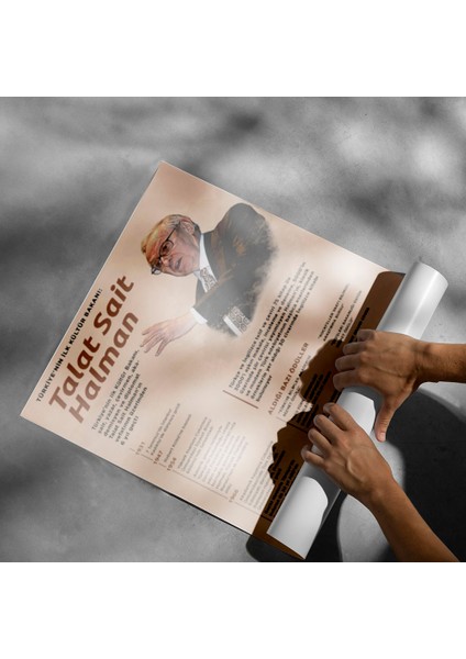 Talat Sait Halman Posteri - PO773 modelleri