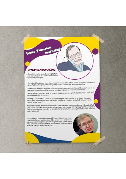 Stephan Hawking Posteri- PO324