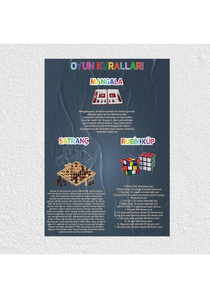 Oyun Kuralları Posteri - PO332