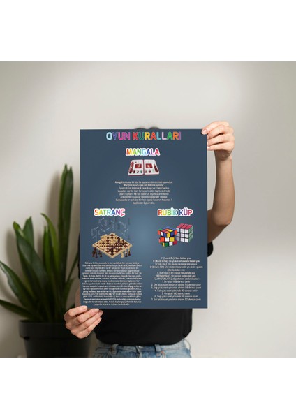 Oyun Kuralları Posteri - PO332 fiyatları