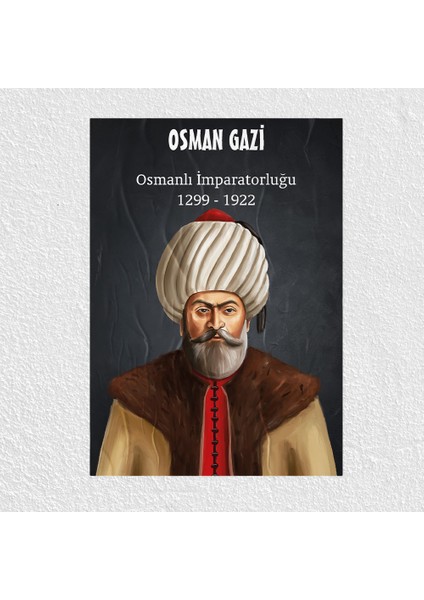 Osmanlı Imparatorluğu - Osman Bey Posteri - PO513