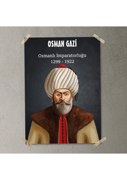 Osmanlı Imparatorluğu - Osman Bey Posteri - PO513