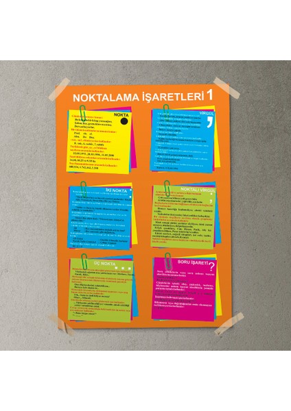 Noktalama Işaretleri Posteri - PO747
