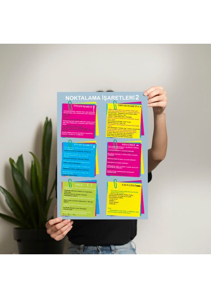 Noktalama Işaretleri Posteri - PO748 fiyatları