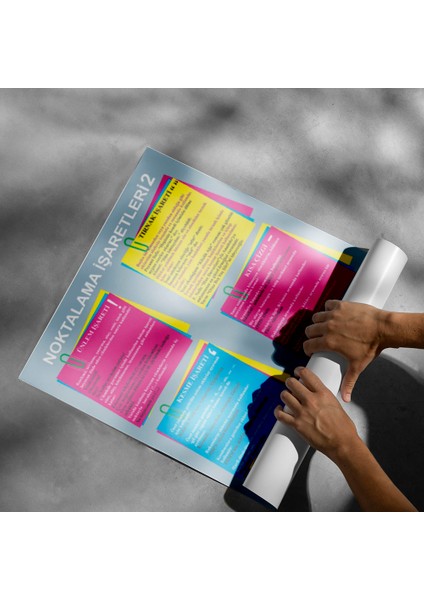 Noktalama Işaretleri Posteri - PO748 modelleri