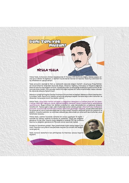 Nicola Tesla Posteri- PO322