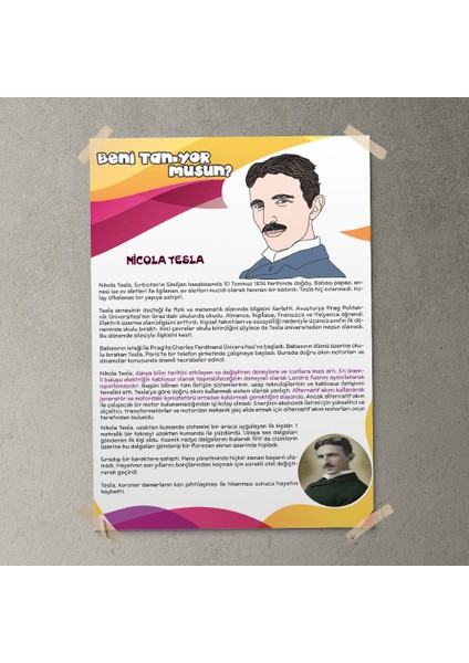 Nicola Tesla Posteri- PO322