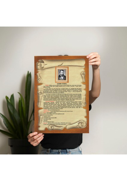 Namık Kemal Posteri - PO557 fiyatları