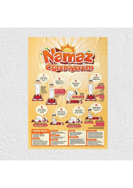 Namaz Öğreniyorum Posteri - PO132