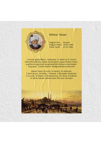 Mimar Sinan Posteri - PO149