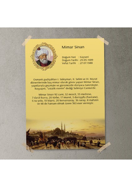 Mimar Sinan Posteri - PO149