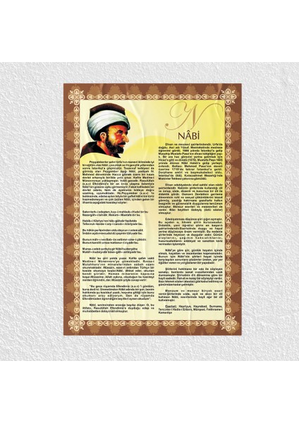 Nabi Edebiyat Posteri- PO357