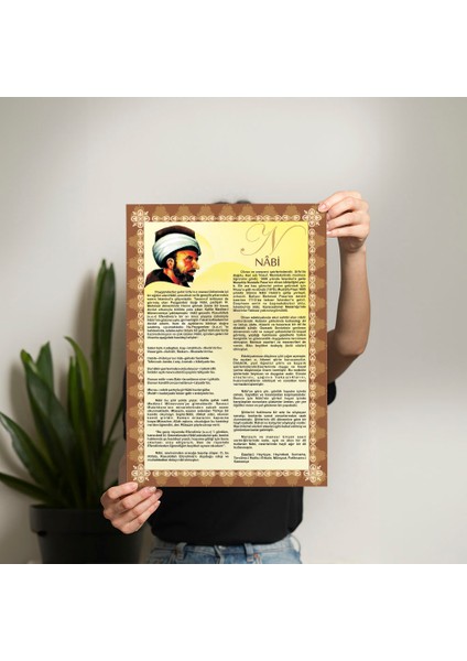 Nabi Edebiyat Posteri- PO357 fiyatları