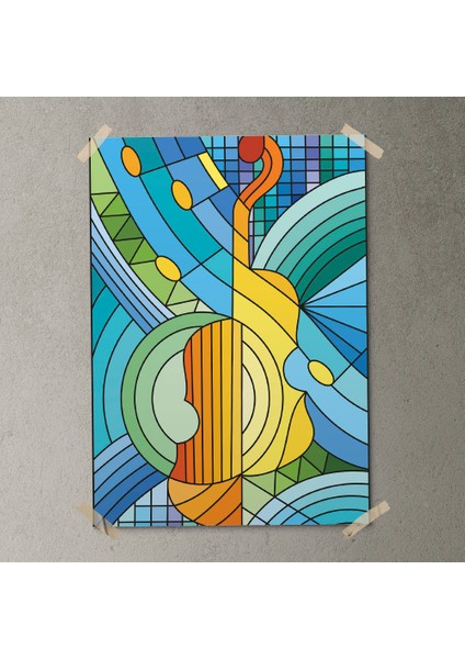 Müzik Duvar Posteri- PO345 fırsatları