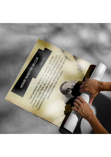 Münir Nurettin Selçuk Posteri - PO555 modelleri