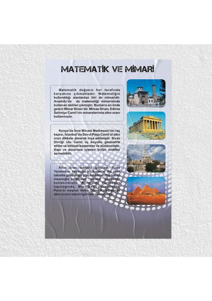 Matematik ve Mimari Posteri - PO669