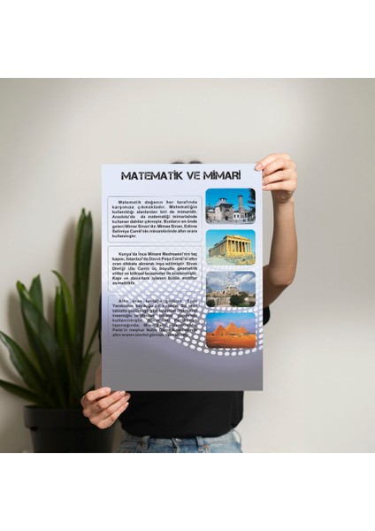 Matematik ve Mimari Posteri - PO669 fiyatları