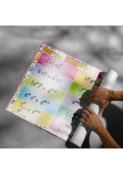 Matematik Formülleri Posteri - PO663