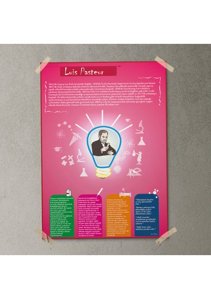 Luis Pasteur Posteri - PO243 fırsatları