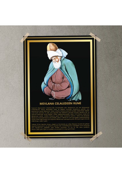 Mevlana Posteri - PO258 fırsatları