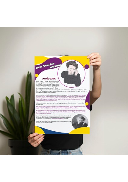 Marie Curie Posteri- PO320 fiyatları