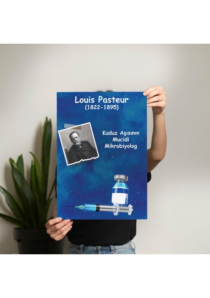 Louis Pasteur Posteri - PO536 fiyatları