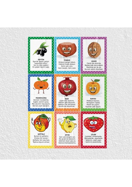 Konuşan Meyveler Posteri - PO768