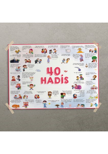 Kırk Hadis Posteri - PO635 modelleri