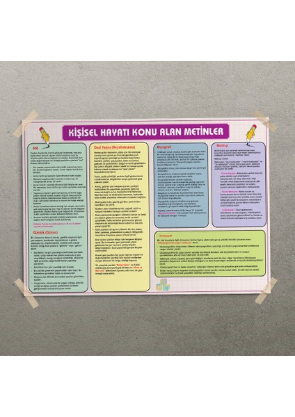 Kişisel Hayatı Konu Alan Metinler Posteri- PO727 modelleri