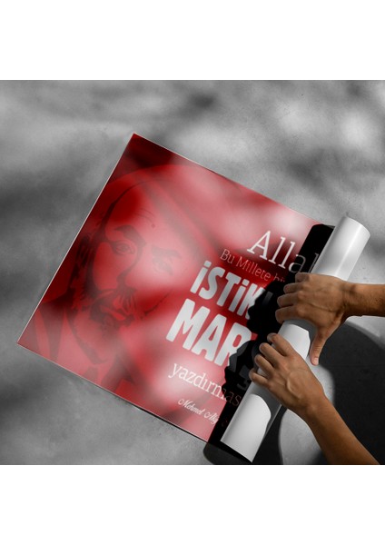 Istiklal Marşı Posteri - PO698 fiyatları