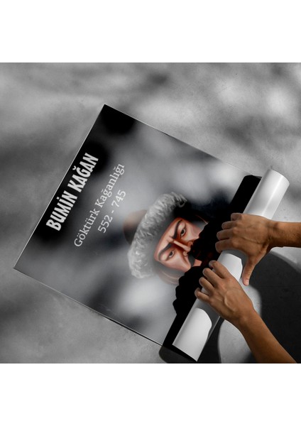 Göktürk Kağanlığı - Bumin Kağan Posteri - PO504 modelleri