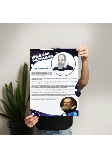 Galileo Galilei Posteri - PO517 fiyatları