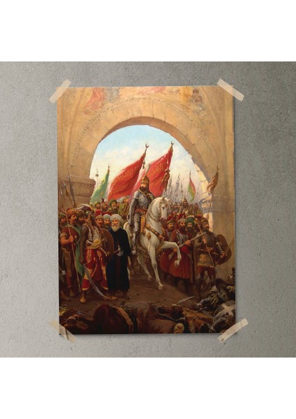 Fatih'in Girişi Posteri - PO181 fırsatları