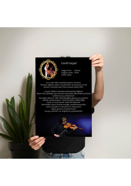 Farid Farjad Posteri - PO159 fiyatları
