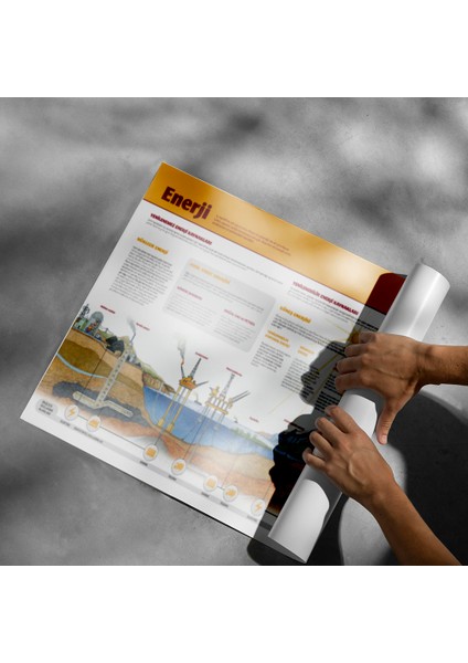 Enerji Çeşitleri Posteri - PO638 fiyatları