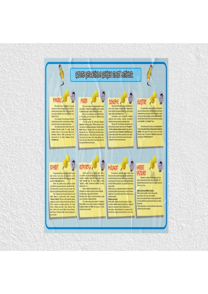 Gazete Çevresinde Gelişen Edebi Metinler Posteri - PO354