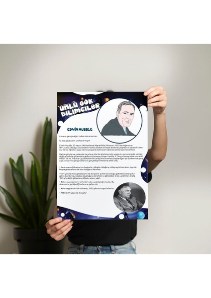 Edwin Hubble Posteri - PO524 fiyatları