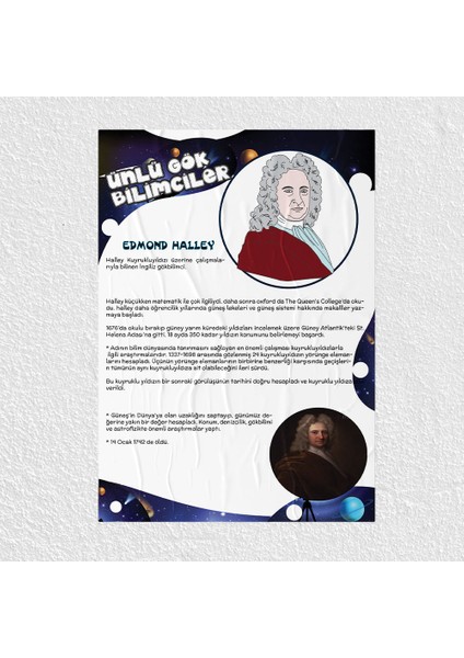 Edmond Halley Posteri - PO525