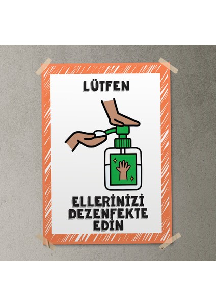 Dezenfekte Uyarı - PO391 fırsatları