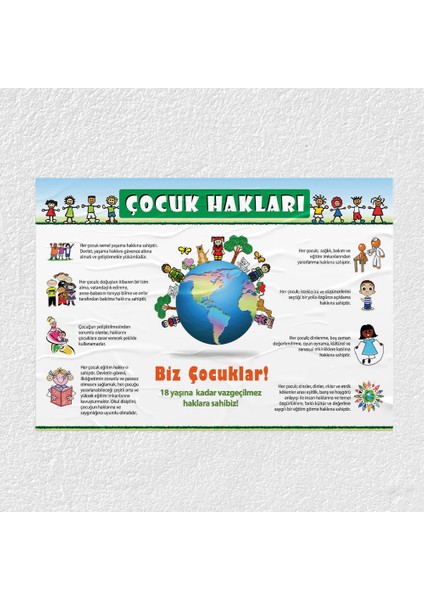 Çocuk Hakları Posteri - PO568