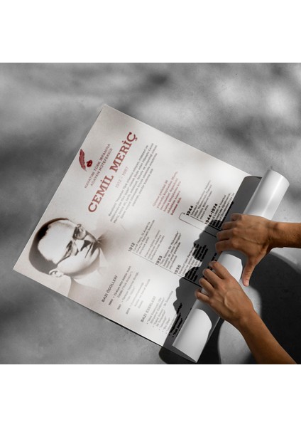 Cemil Meriç Posteri - PO795