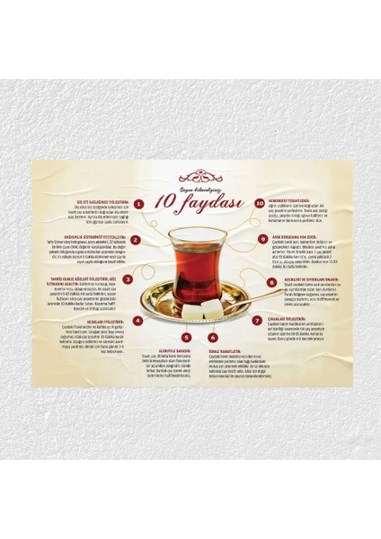 Çayın Faydaları Posteri - PO707