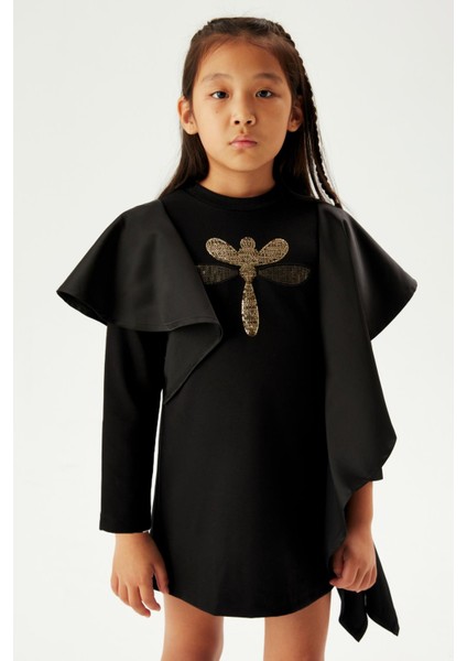 Kız Çocuk Siyah Elbise 23FW0TJ4913 fiyatları
